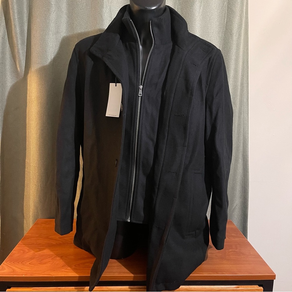 NWT Size XL men Cole Haan wool coat!